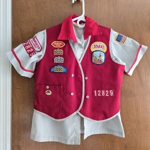AWANA Sparks Club Vest Climber Patches Pins Kids